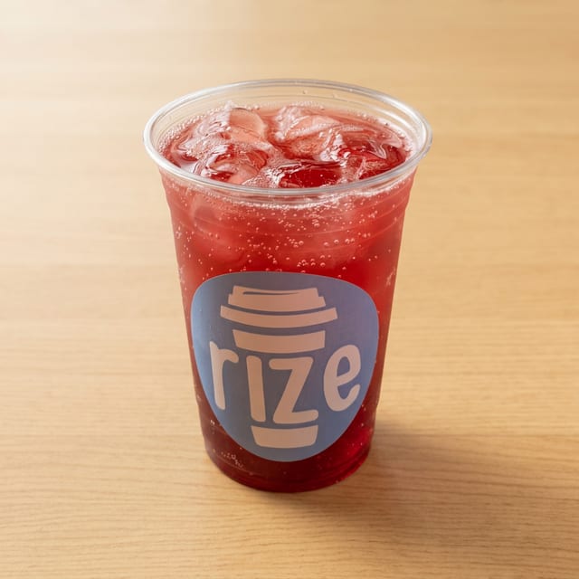 Raspberry Lime Italian Soda.