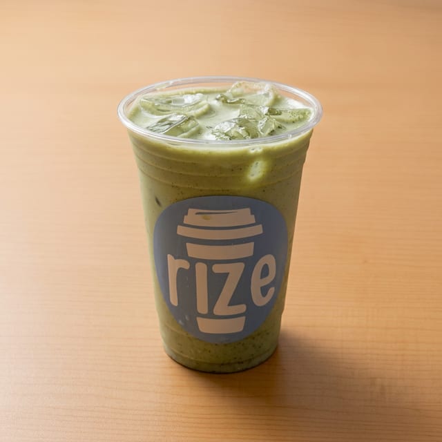 Iced Matcha Latte.