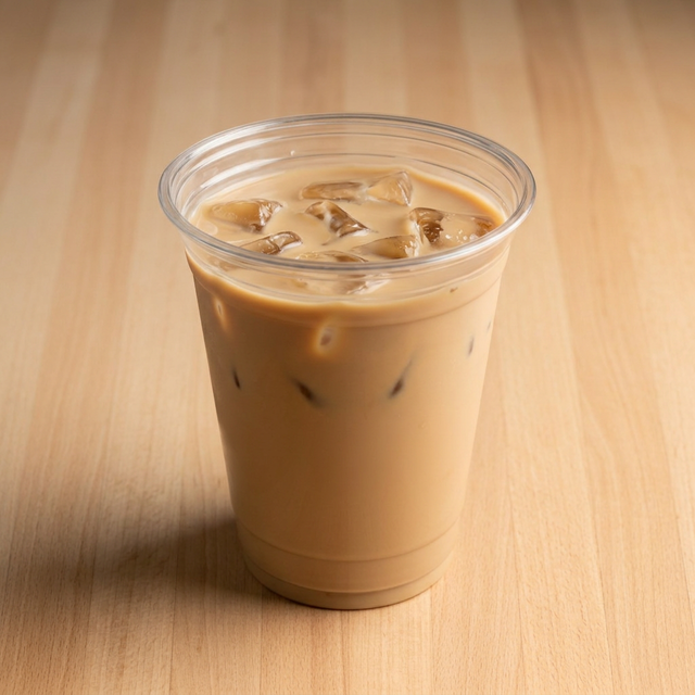 Harvest Roast Iced Latte.